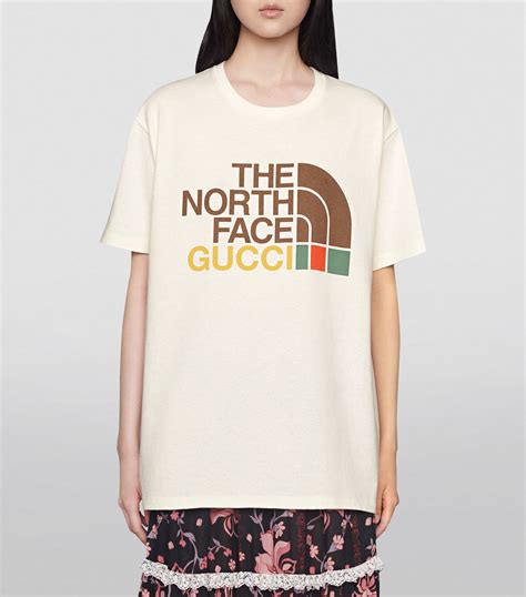 north face gucci precio|north face Gucci t shirt price.